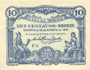 10 Centavos 15.8.1917